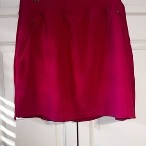 Livi for Lane Bryant Women's Plus Skort Size 18/20 Fuchsia Pink Casual